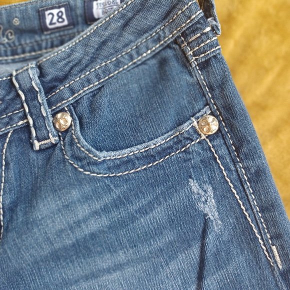 Miss Me Jes168L/Boot Jeans Size 28 - Picture 6 of 16